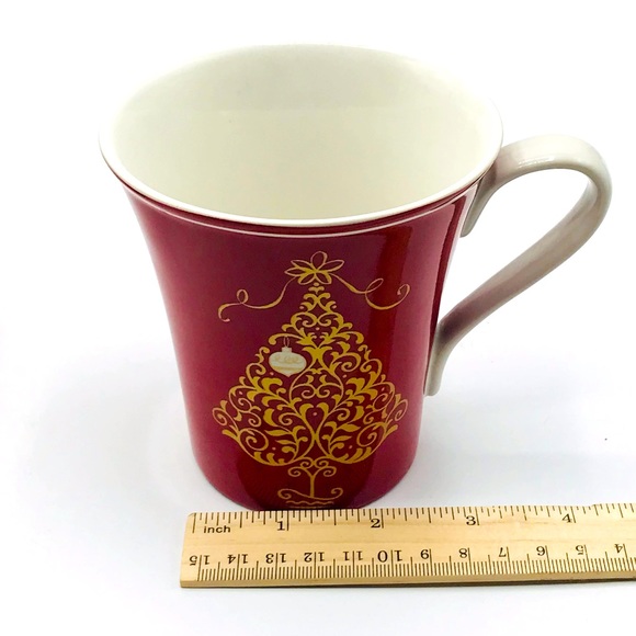 222 Fifth Golden Tree set of 2 Christmas mugs/ cups. - Picture 6 of 9